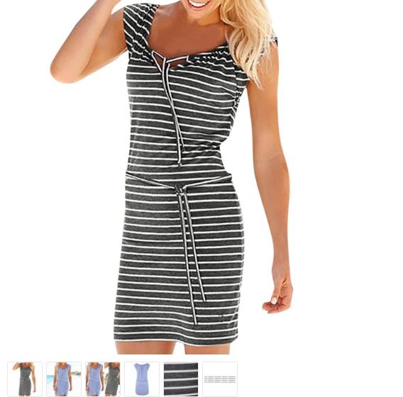 Teal And White Dress - Winter Clearance Sale Online India
