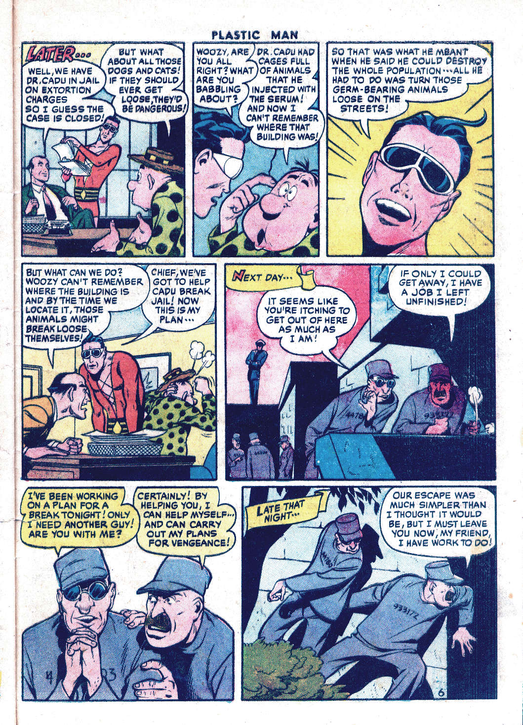 Read online Plastic Man (1943) comic -  Issue #49 - 31