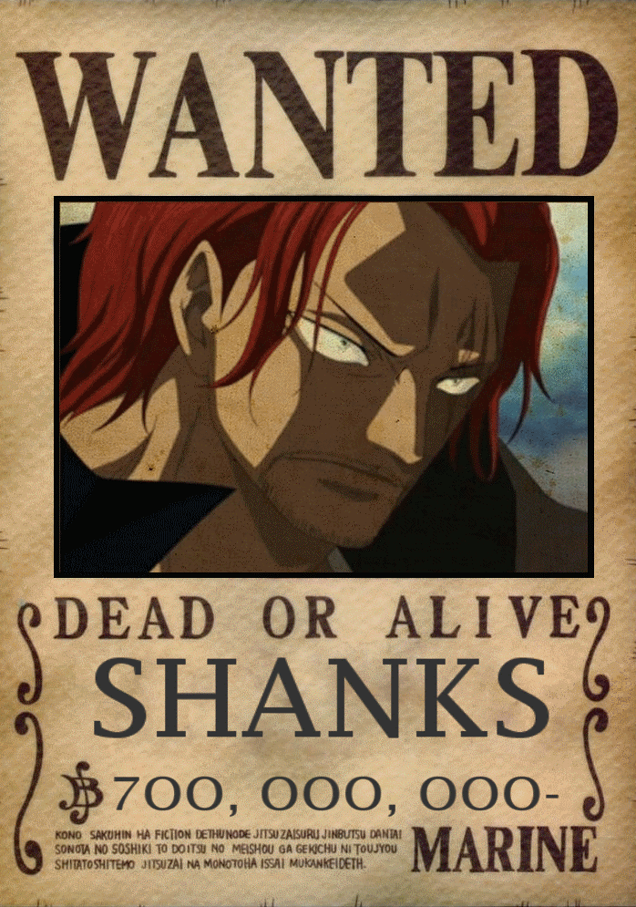 poster wanted one piece HD part 4 | Animecomzone