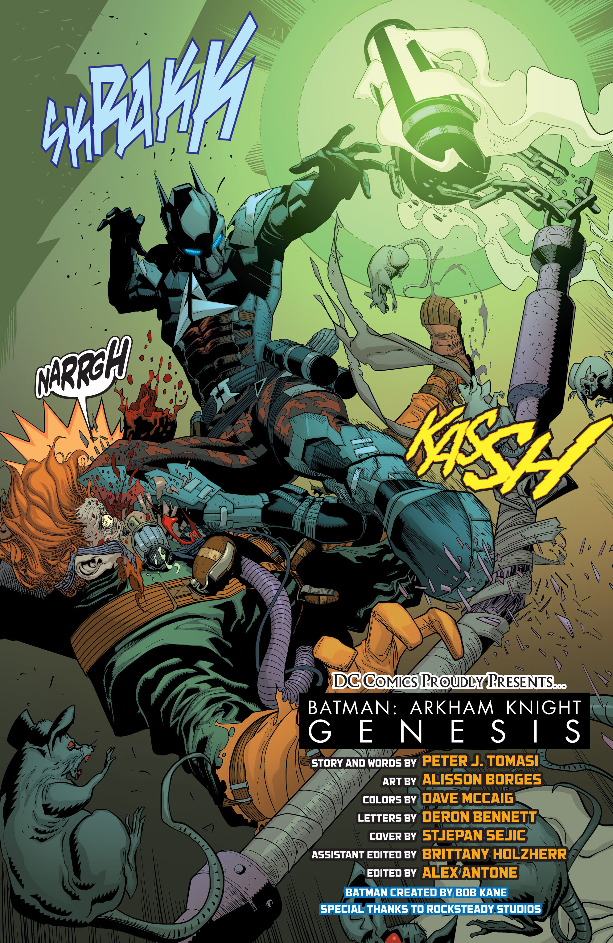 Read online Batman: Arkham Knight: Genesis comic -  Issue #1 - 7