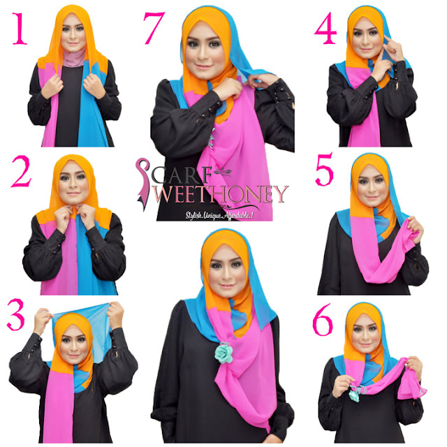tutorial cara memakai jilbab lengkap terbaru 90 gaya - masuk-islam.com