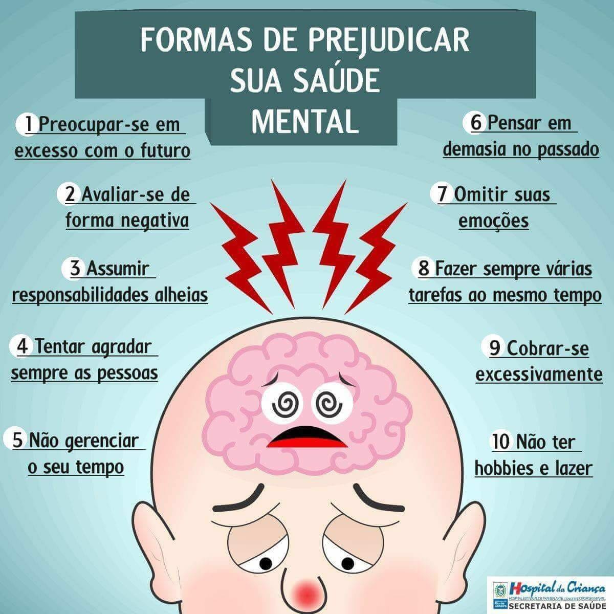 Cuide sua sua saúde mental