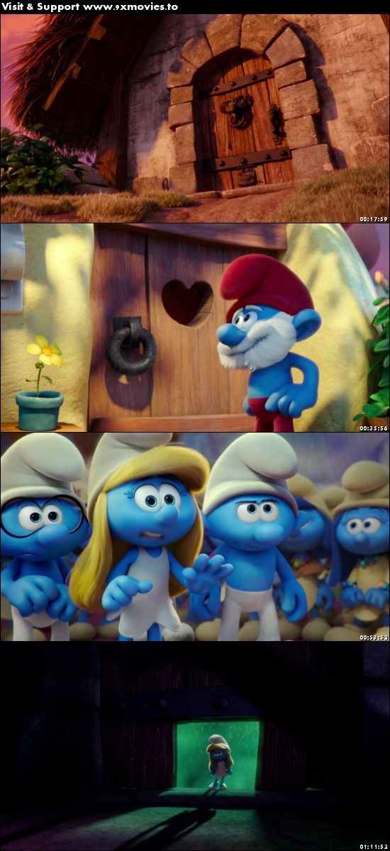 Smurfs The Lost Village 2017 English 720p BRRip 800MB ESubs