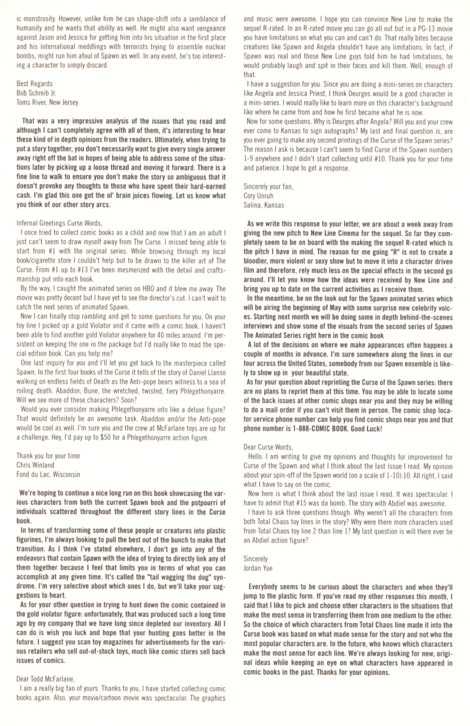 Read online Curse of the Spawn comic -  Issue #17 - 27