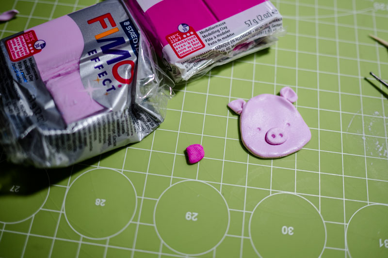 KuneCoco • DIY • Schweinebroschen aus Fimo KuneCoco • DIY • Schweinebroschen aus Fimo