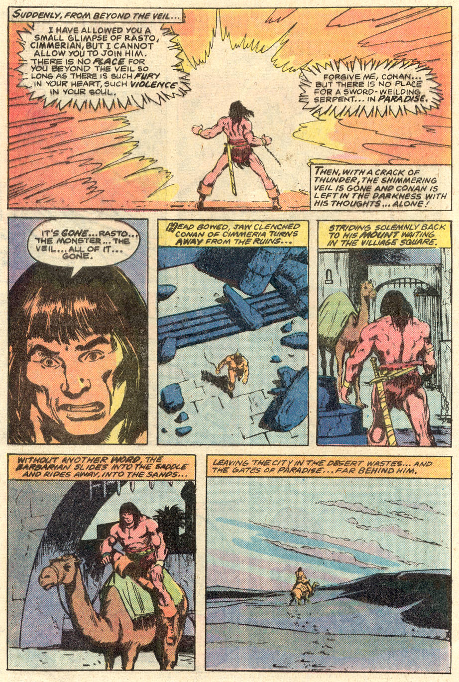 Read online Conan the Barbarian (1970) comic -  Issue #116 - 23