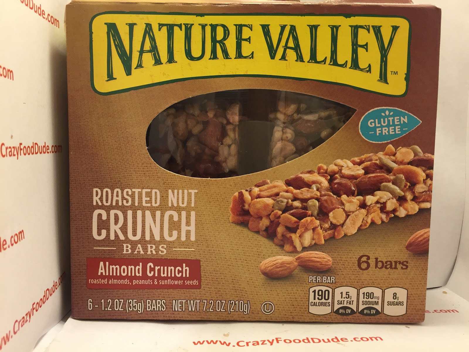 Crazy Food Dude Review Nature Valley Almond Crunch Roasted Nut Crunch