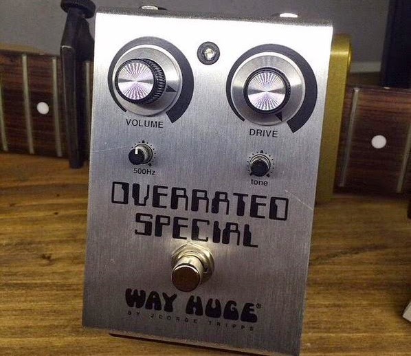 Gear Otaku: Way Huge のダンブル系ペダルOverrated Special に市販の可能性？ジョー・ボナマッサが画像を投稿