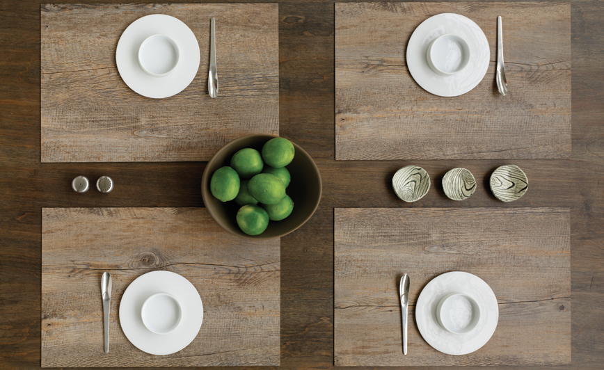 Handycrafted Contemporary tabletops from Chilewich