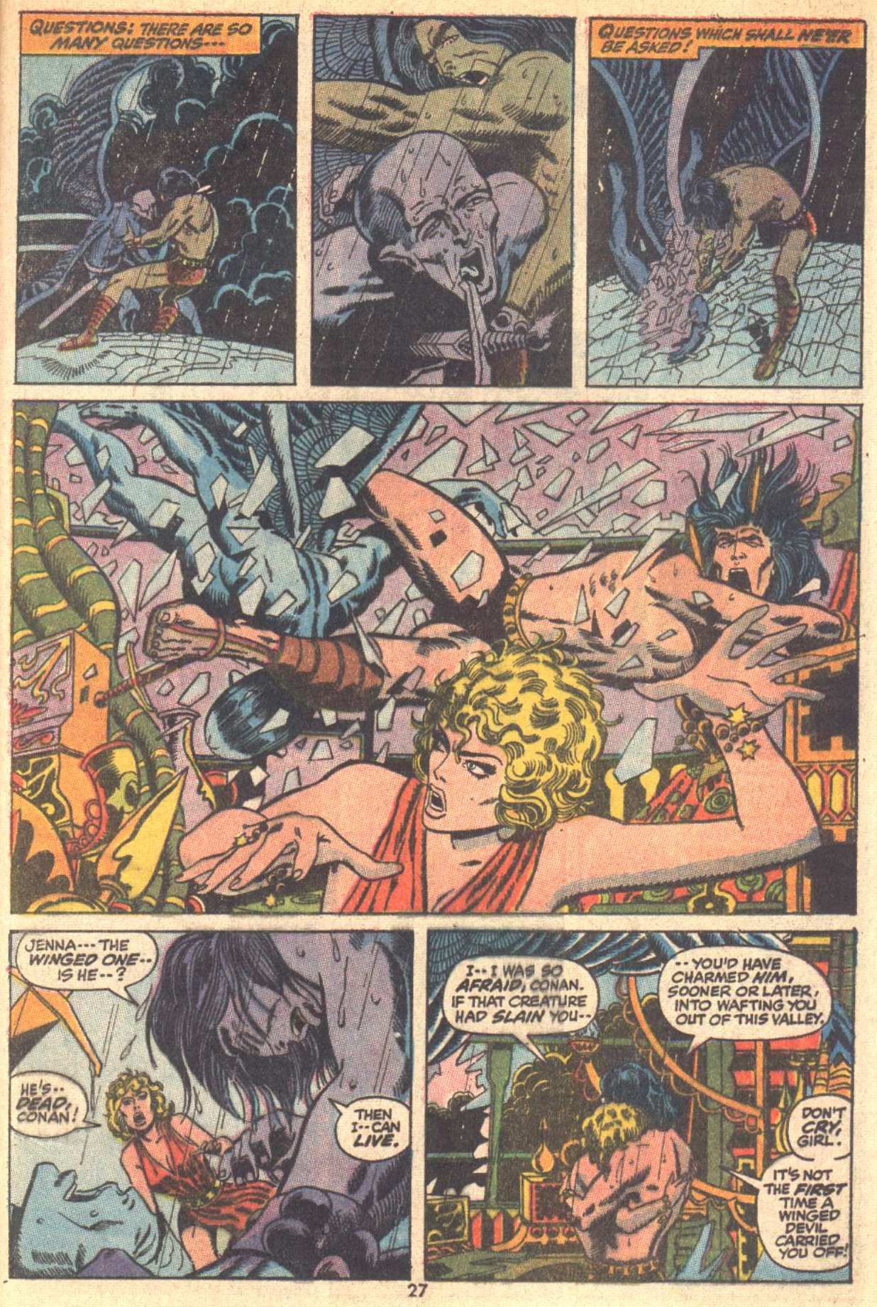 Read online Conan the Barbarian (1970) comic -  Issue #9 - 19