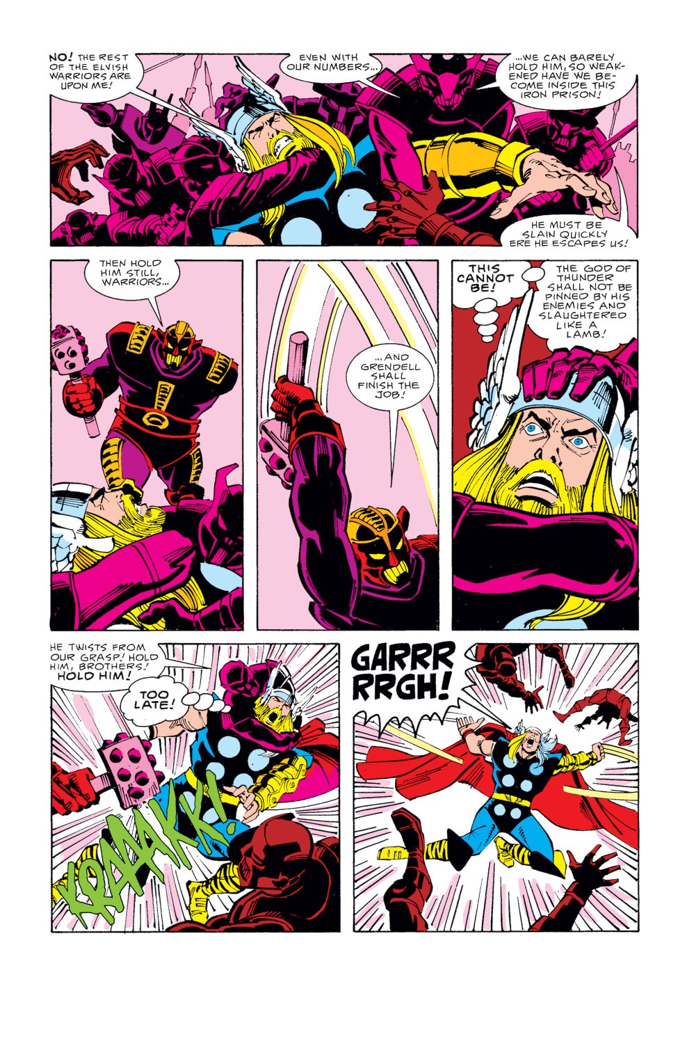 Read online Thor (1966) comic -  Issue #377 - 17