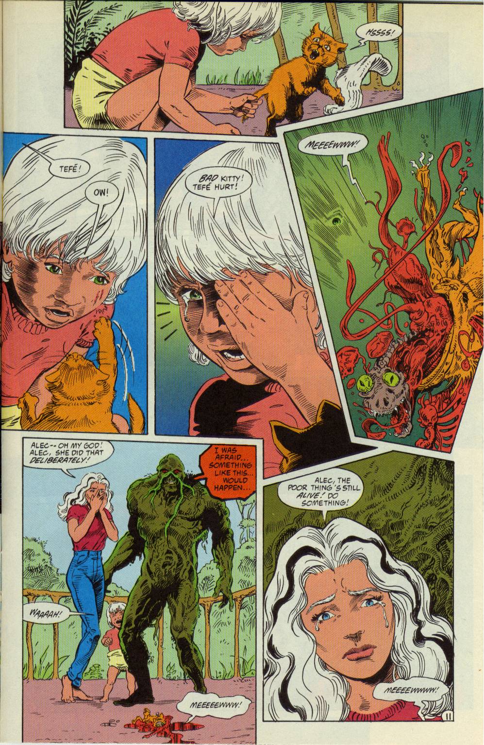 Read online Swamp Thing (1982) comic -  Issue #118 - 12