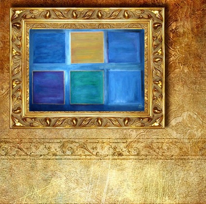 Painting Sized Digital Picture Frames Painting Sized Digital Picture Frames