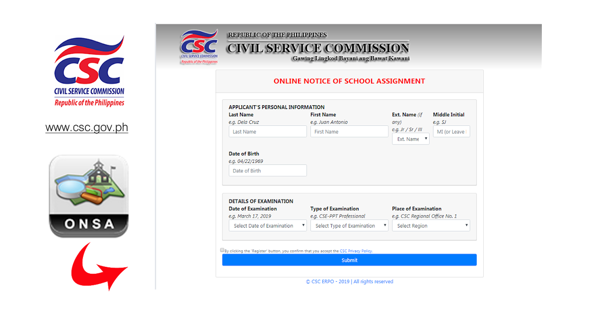 Civil service school image