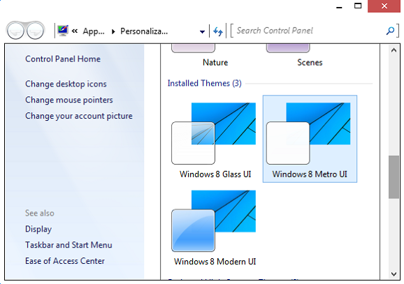 Cara sederhana dan Mudah Mengubah tampilan Windows 7 Menjadi Windows 8