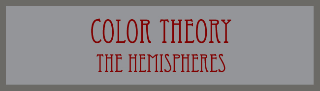 Color Theory - The Hemispheres word banner