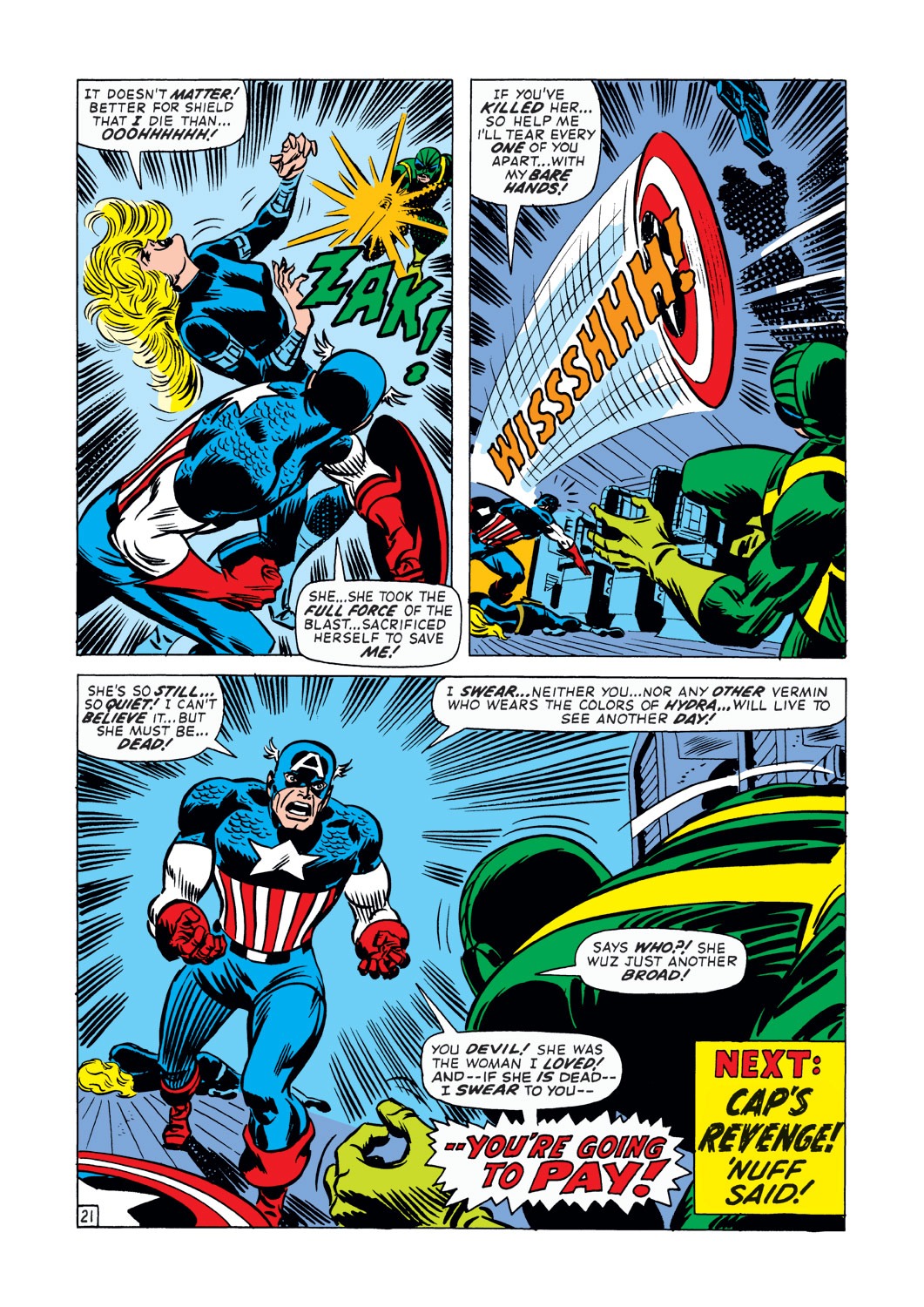 Read online Captain America (1968) comic -  Issue #145 - 22