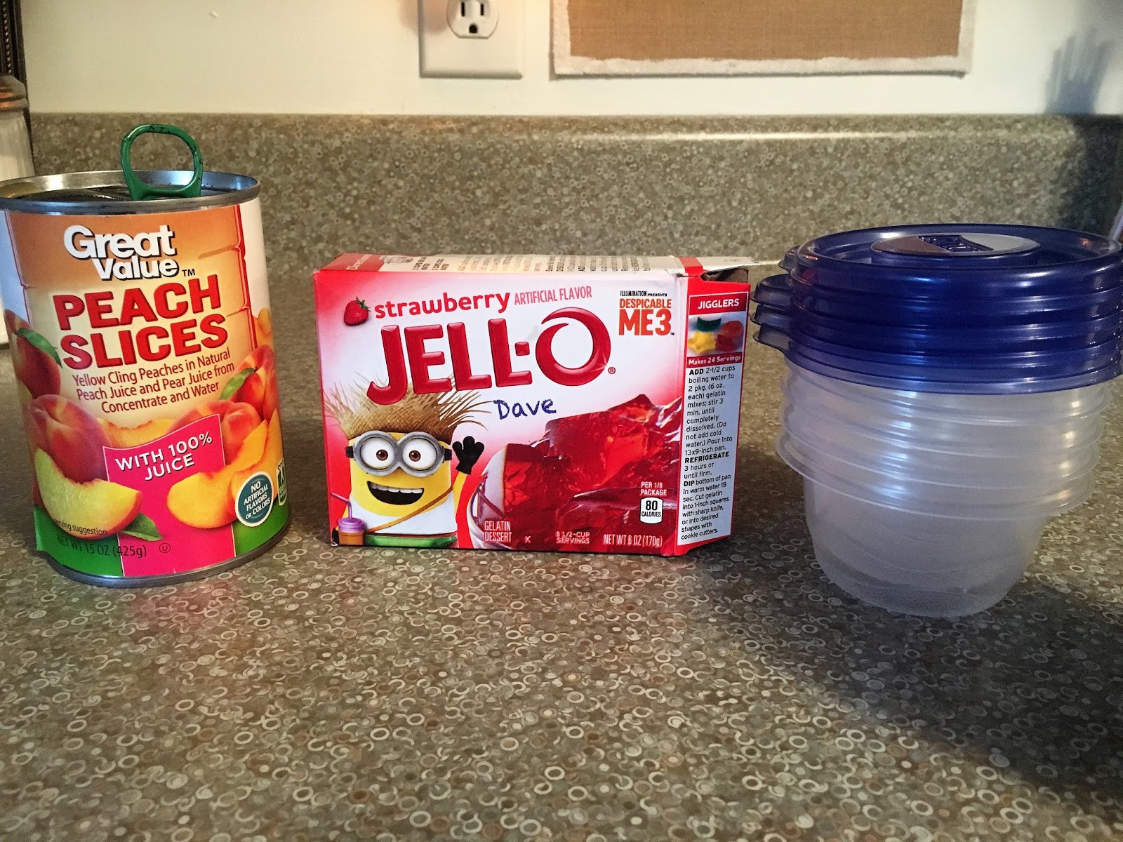 Homemade Jello Fruit Cups