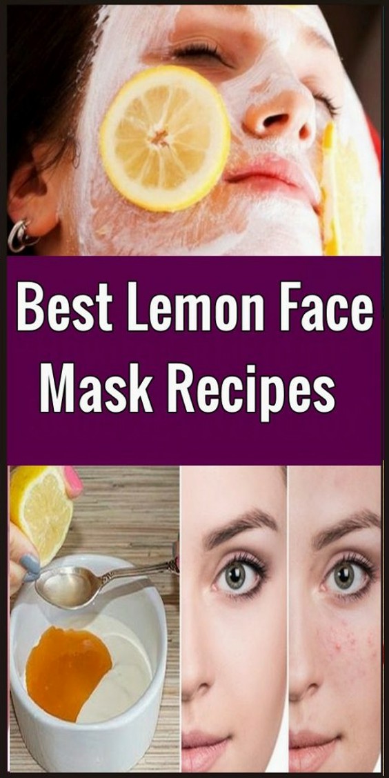 Best Lemon Face Mask Recipes