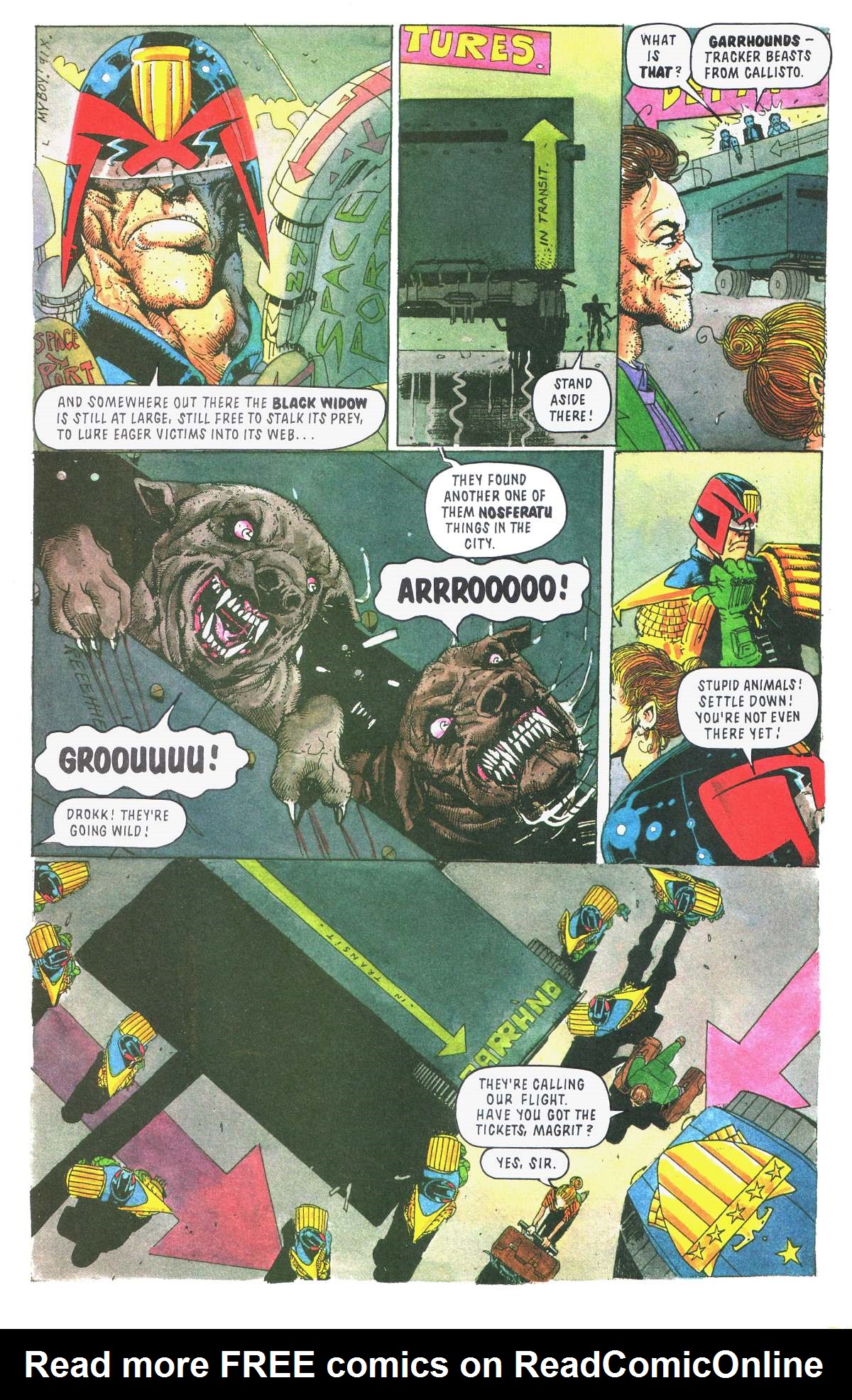 Read online Judge Dredd: The Complete Case Files comic -  Issue # TPB 15 (Part 2) - 142