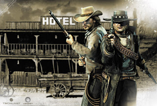 Call of Juarez Bound in Blood Cowboys with Guns HD Wallpaper