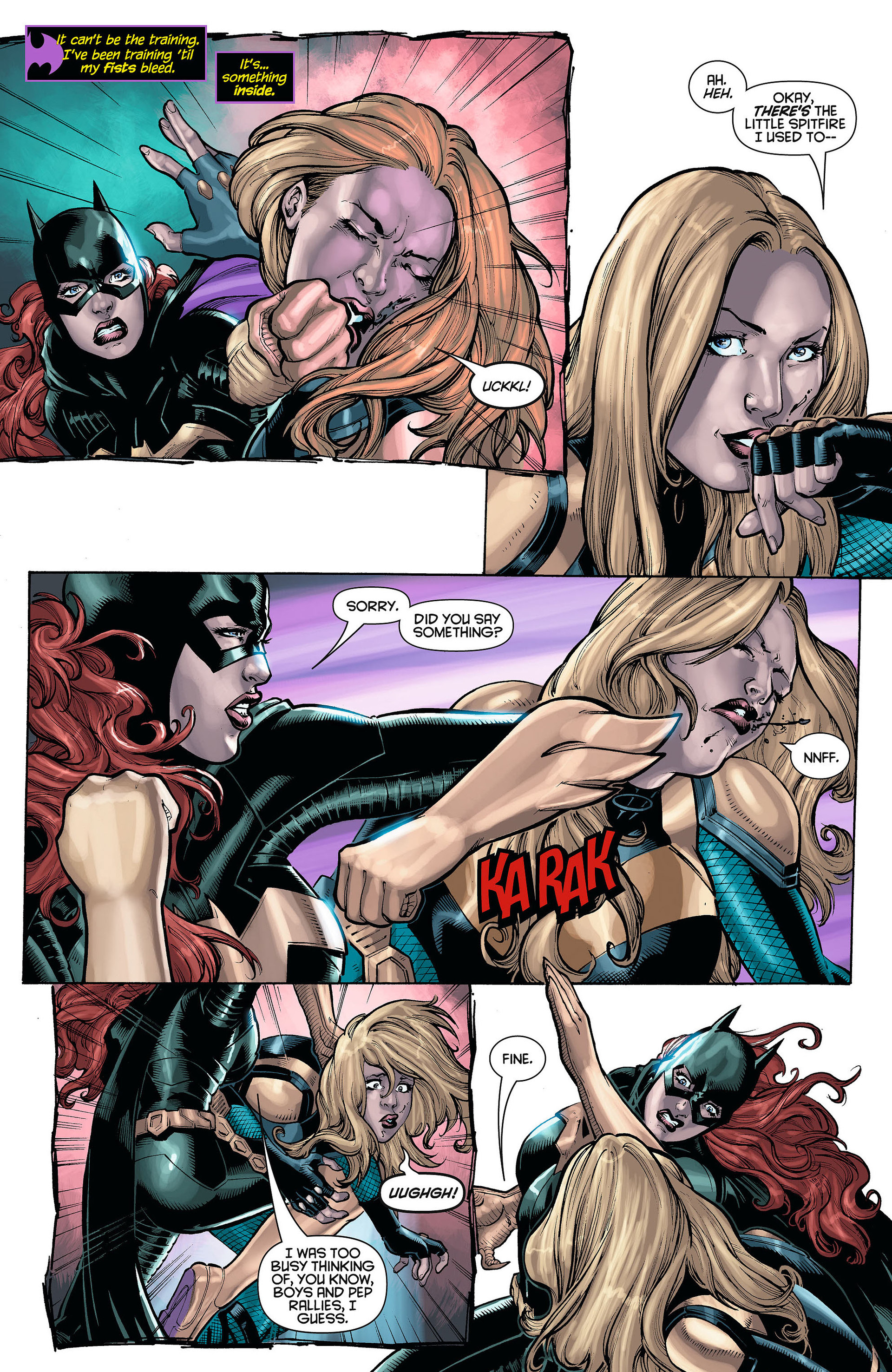 Read online Batgirl (2011) comic -  Issue #7 - 9