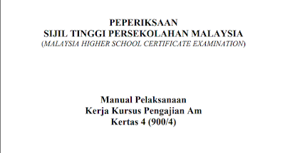 Kerja am pengenalan contoh kursus pengajian CONTOH KERJA