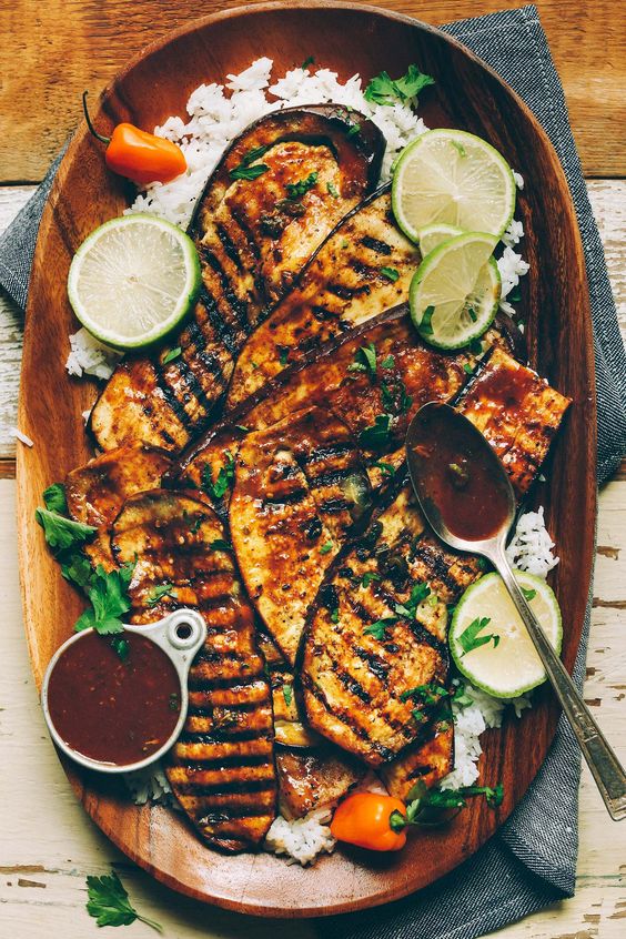 JAMAICAN JERK GRILLED EGGPLANT (30 MINUTES!) #jamaizan #jamaicanfood #jerk #grilled #eggplant #vegan #veganrecipes JAMAICAN JERK GRILLED EGGPLANT (30 MINUTES!) #jamaizan #jamaicanfood #jerk #grilled #eggplant #vegan #veganrecipes