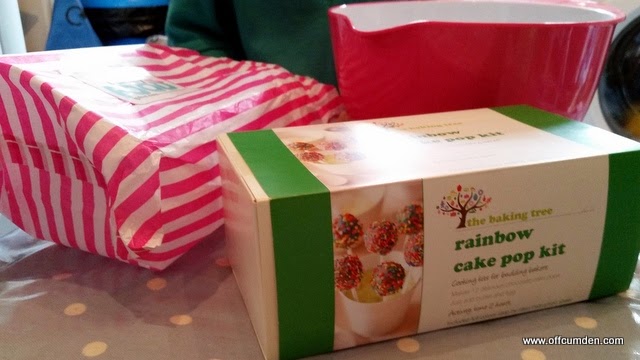 funky foods rainbow cake pop kit