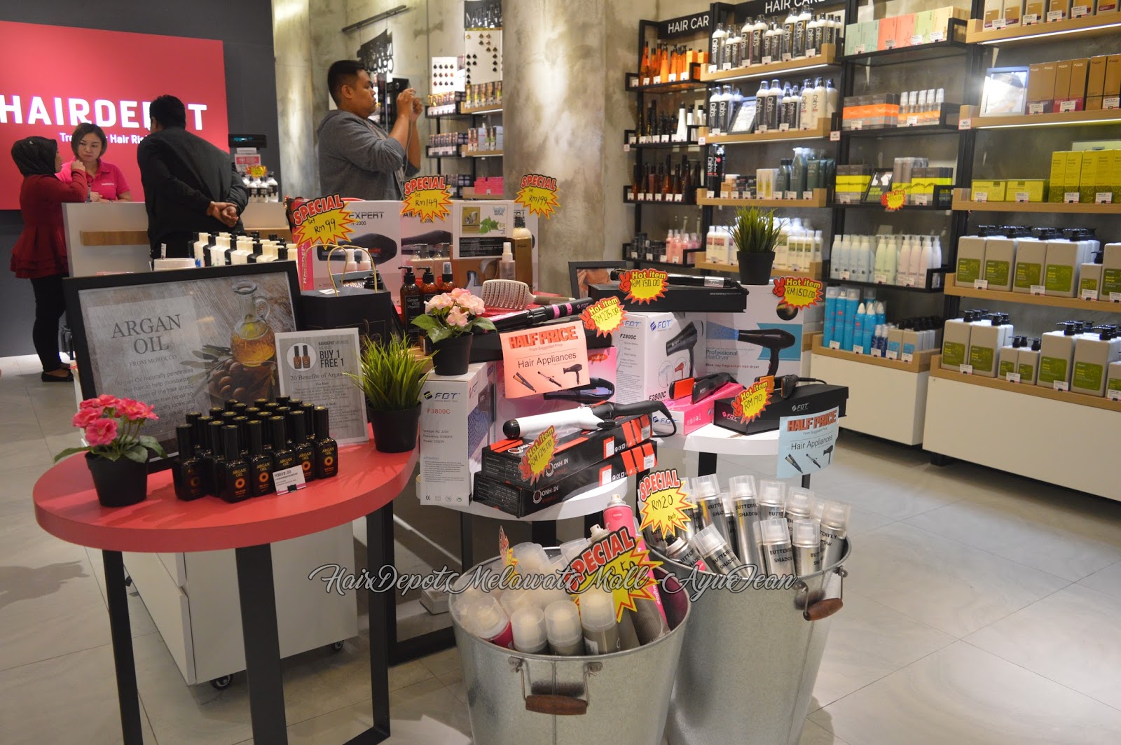 Outlet ke34 Hair Depot Malaysia di Melawati Mall
