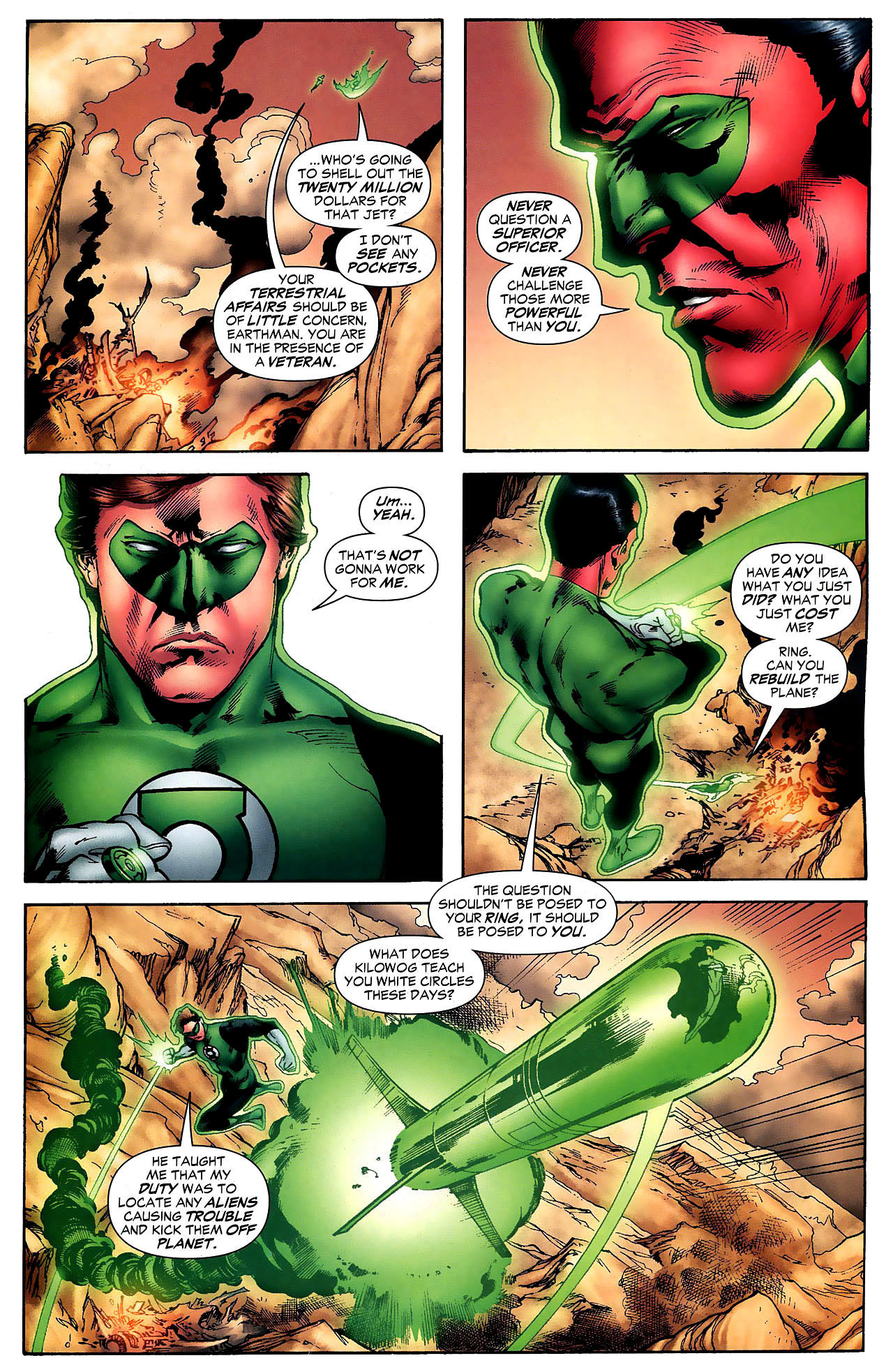 Read online Green Lantern (2005) comic -  Issue #32 - 17