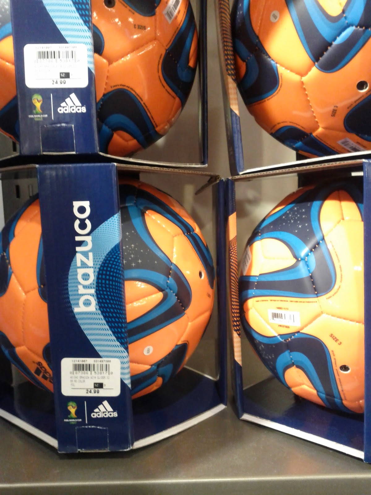 Toronto things Brazuca soccer balls, Sport Chek