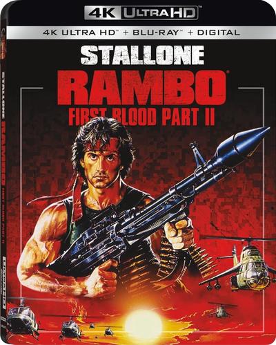 Rambo: First Blood Part II (1985) 2160p HDR BDRip Dual Latino-Inglés [Subt. Esp] (Acción. Aventuras. Bélico)