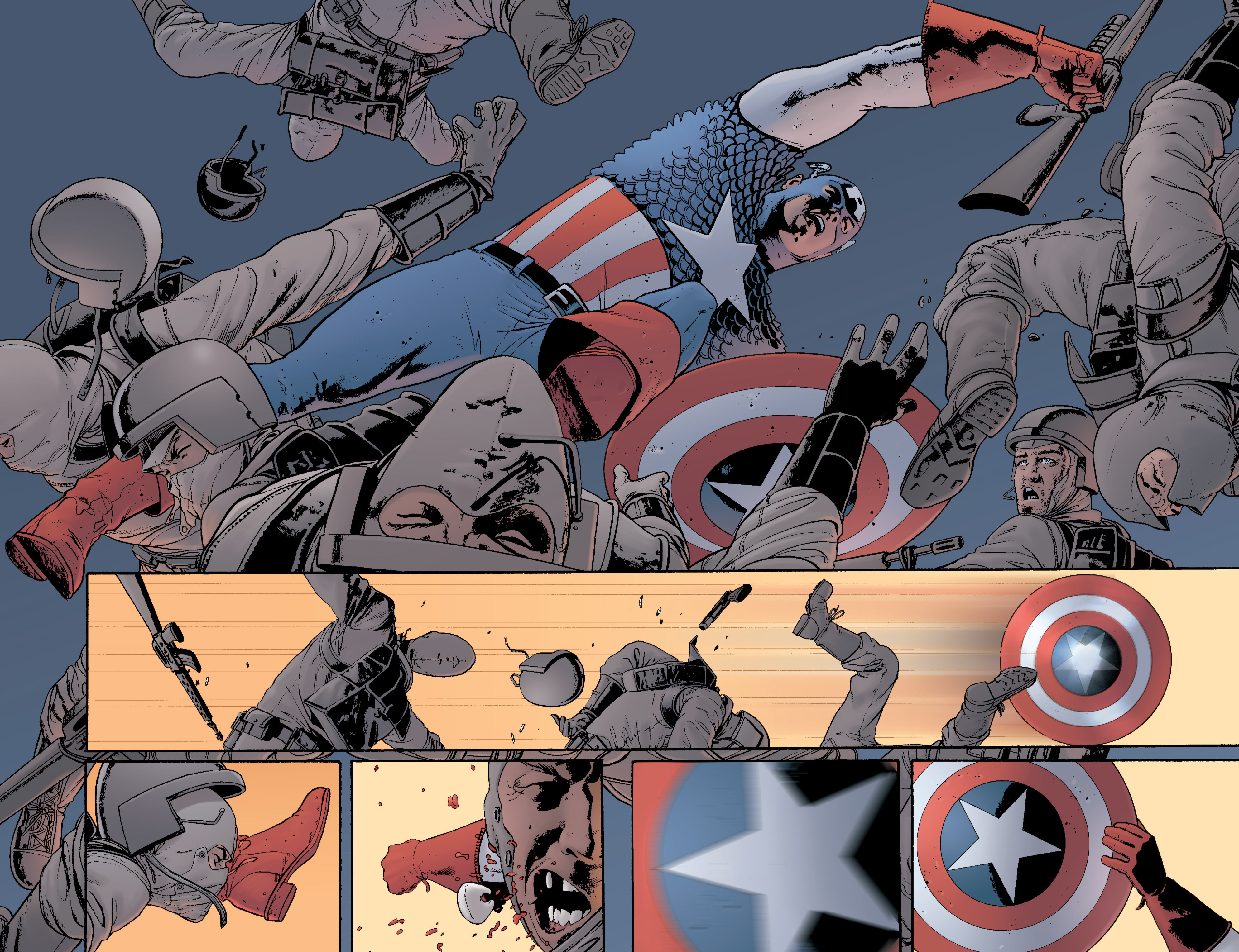 Captain America (2002) Issue #5 #6 - English 9