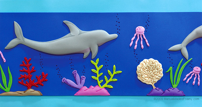 Mis manualidades y mucho mas: Baño Marino