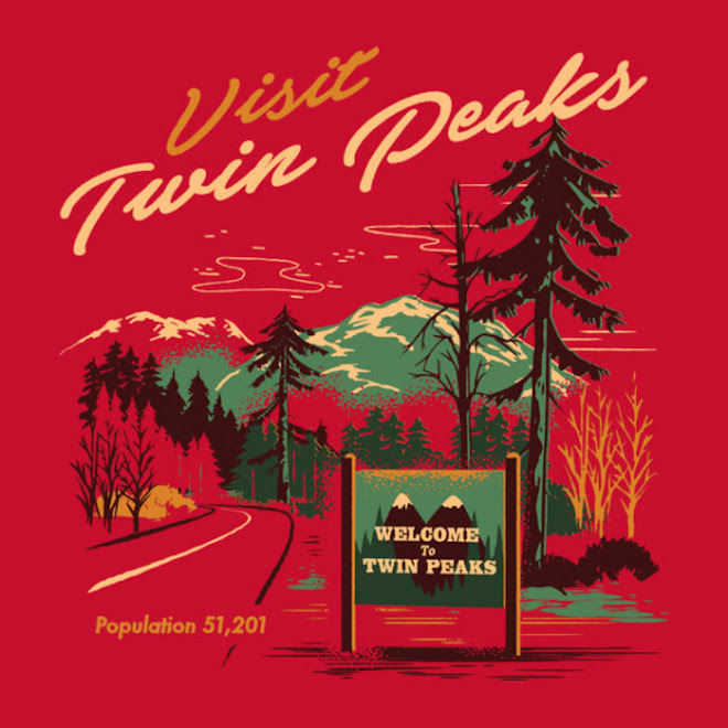 Today's T : 今日のワシントン州のツイン・ピークスに旅行した記念のスーベニア Tシャツ