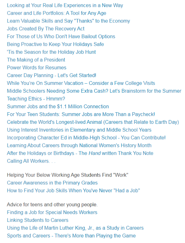 how to job hunt teenagers