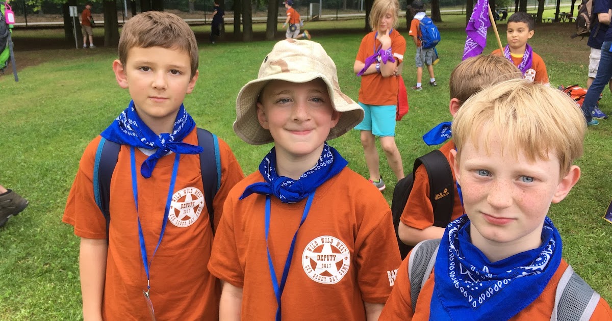 Anderson Family Blog Cub Scout Day Camp and rock climbing