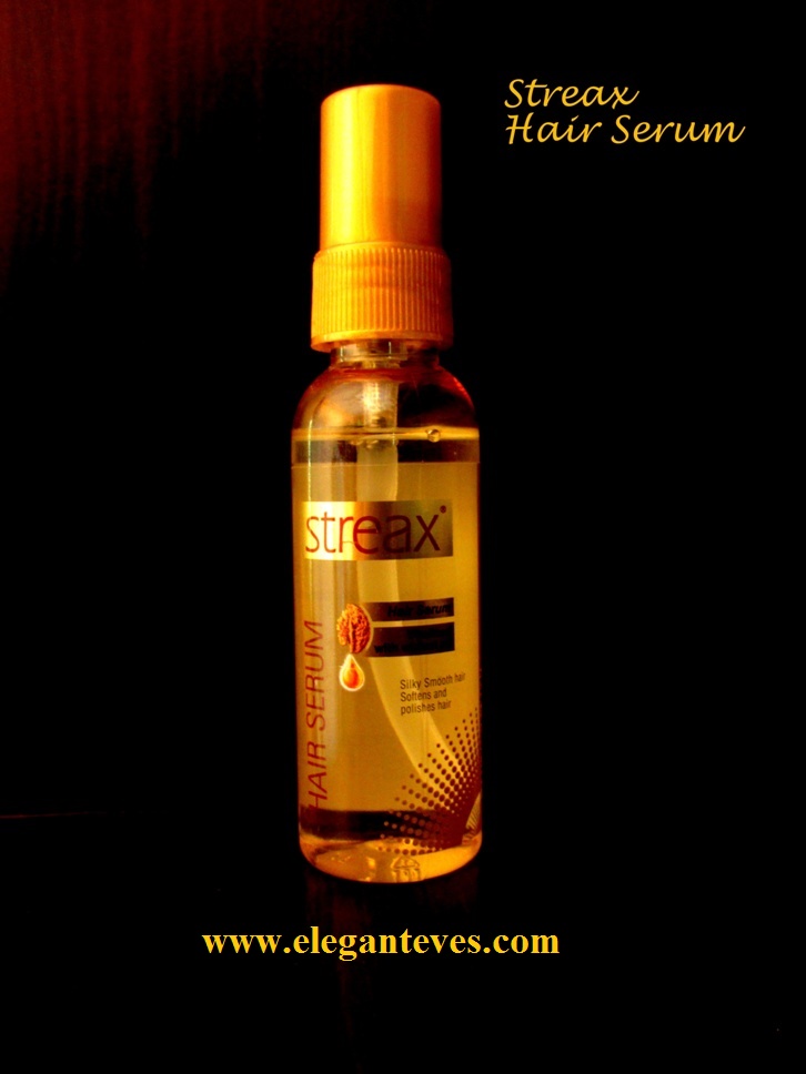 Review Of Streax Hair Serum Vitalized with Walnut Oil Elegant Eves