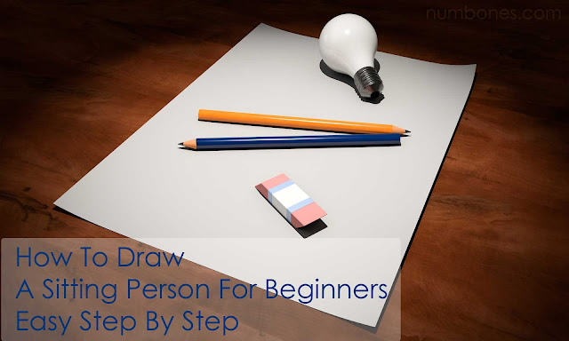 How to Draw a Seated Person for Beginners Easy Step by Step