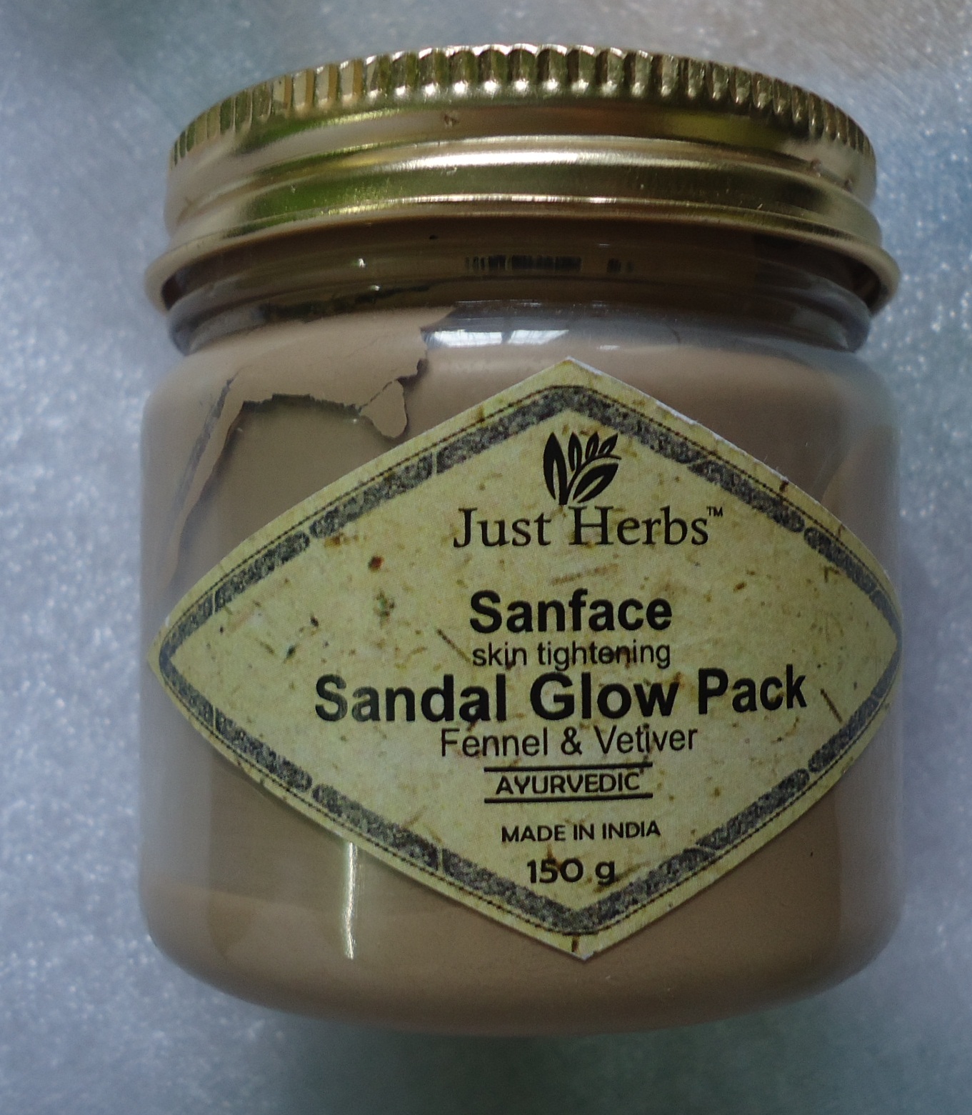 Just Herbs Sanface Skin Tightening Sandal Glow Pack Review New Love