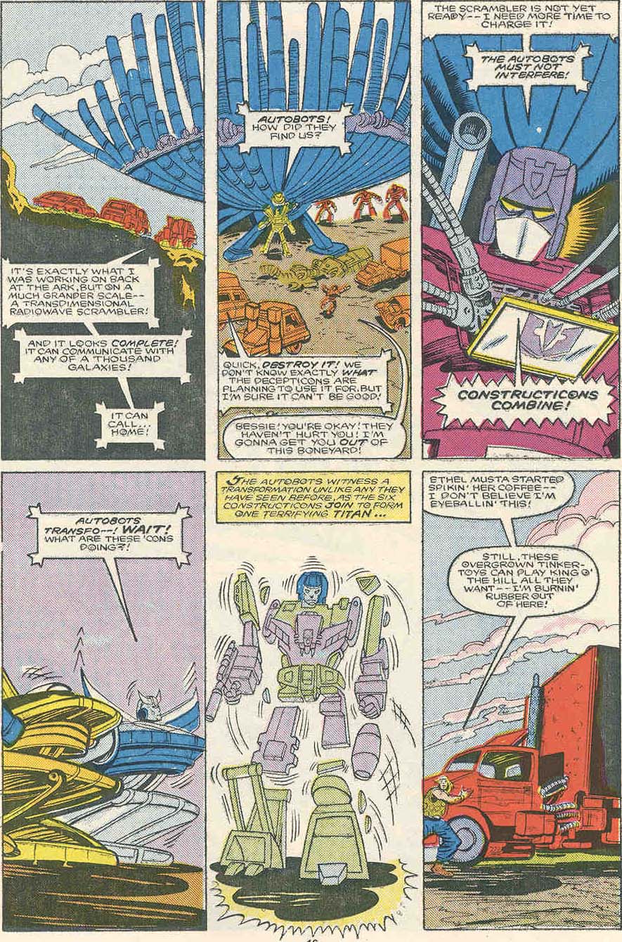 Read online The Transformers (1984) comic -  Issue #10 - 17