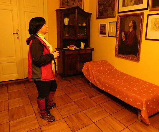 Galeria obrazów w jadalni. Galeria obrazów w jadalni.