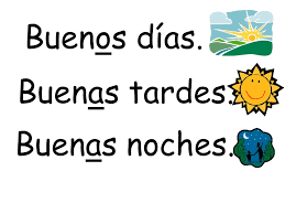 Mis clases de Español: ¡Saludos! Y5