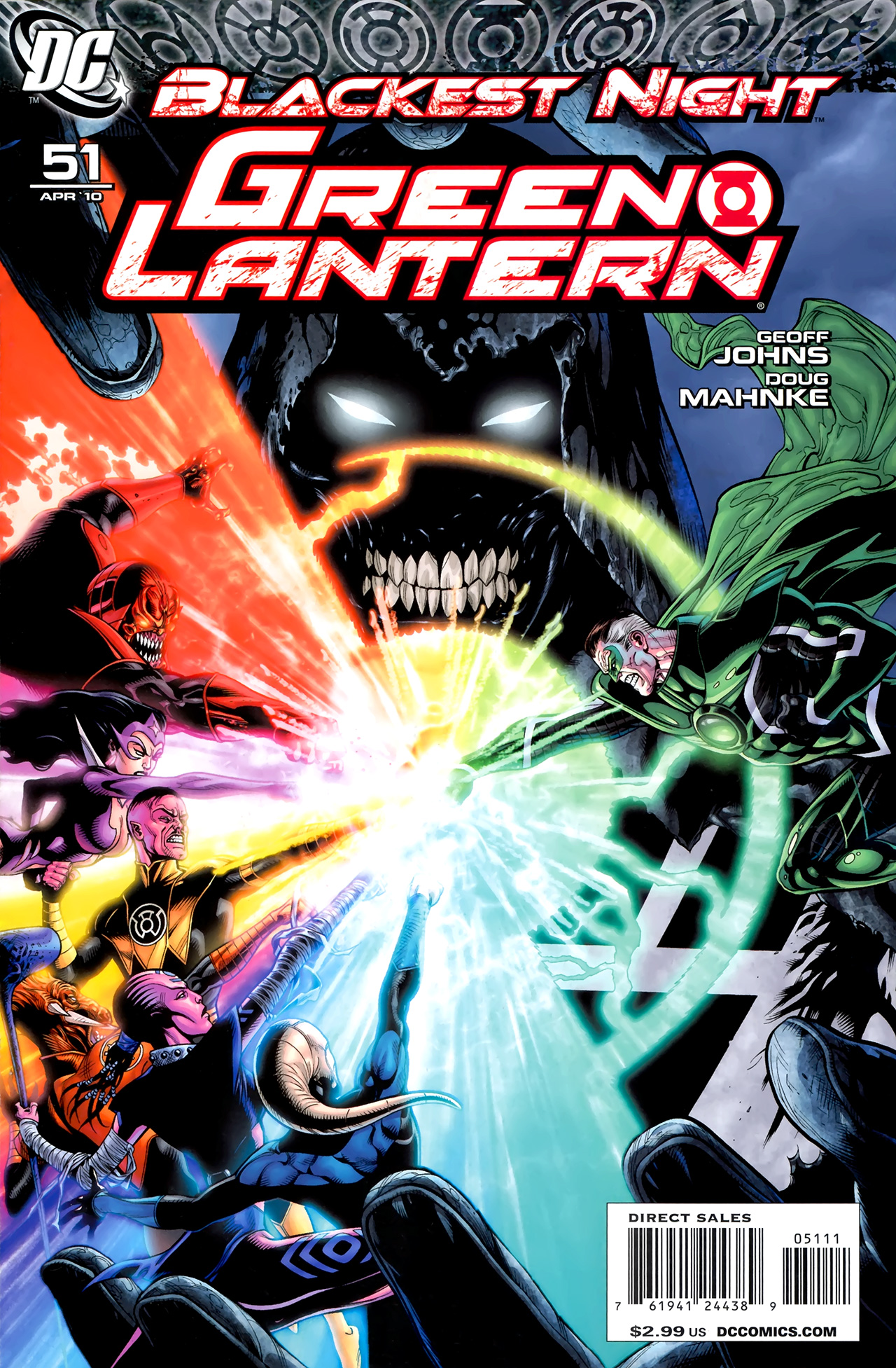 Read online Green Lantern (2005) comic -  Issue #51 - 1