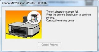 canon mp210 printer ink absorber full canon mp210 printer ink absorber full