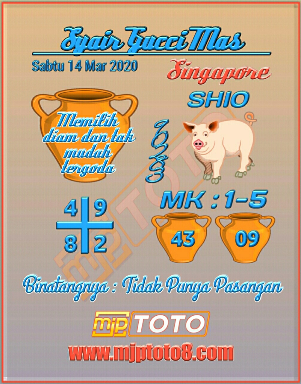 Prediksi Syair Sgp 14 Maret 2020 Syair Togel Sgp Pangkalantoto Prediksi Syair Sgp 14 Maret 2020 Syair Togel Sgp Pangkalantoto