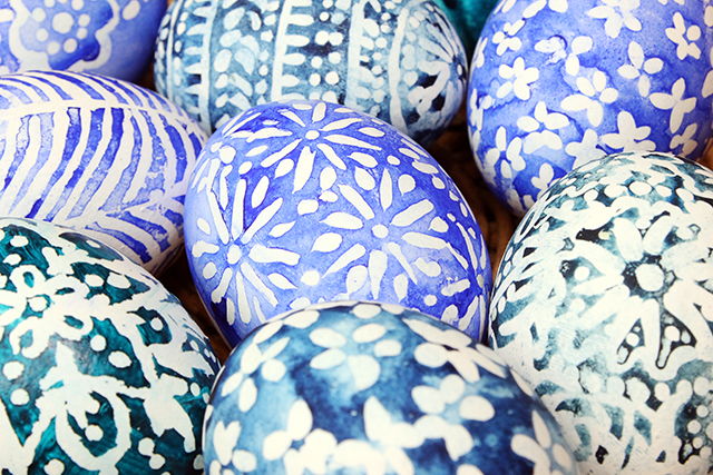 14 Creative Easter Egg Painting Ideas- This Easter, do something a little different and try these creative Easter egg decorating ideas! There are so many fun ideas to try! | #Easter #EasterEggs #EasterEggDecorating #EasterCrafts #ACultivatedNest