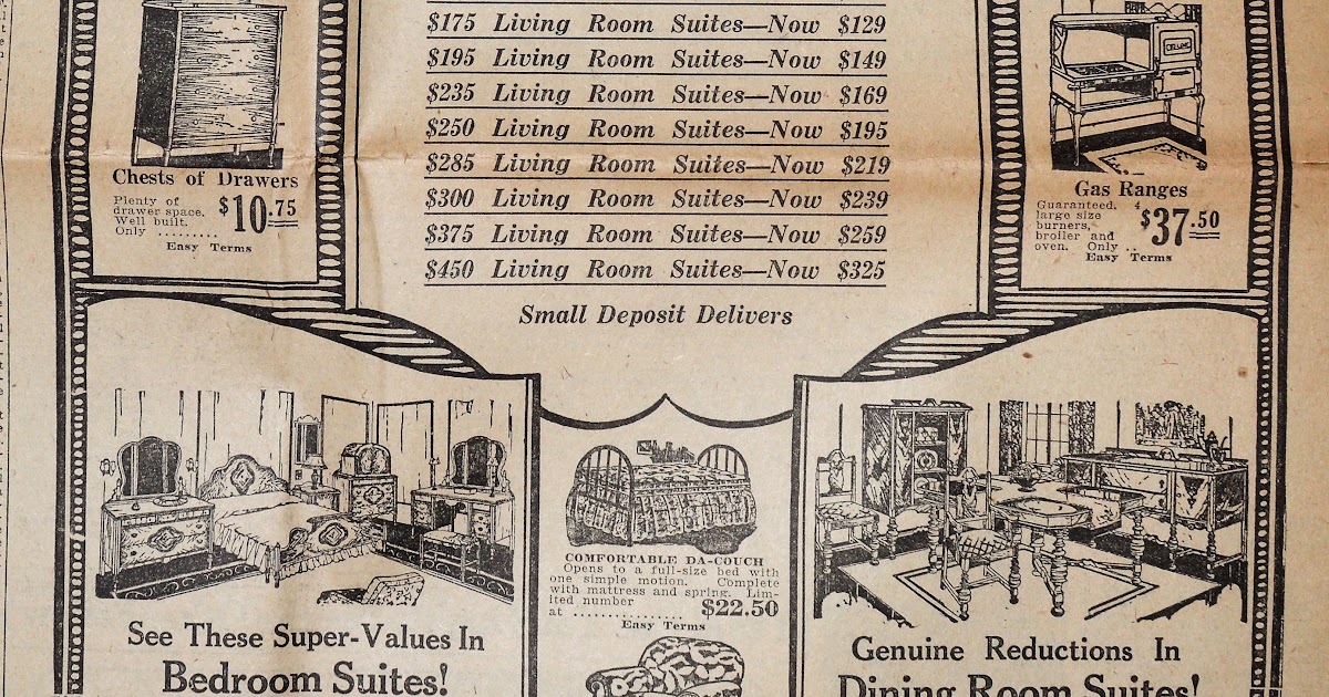 Vintage Johnstown Penn Furniture 1928