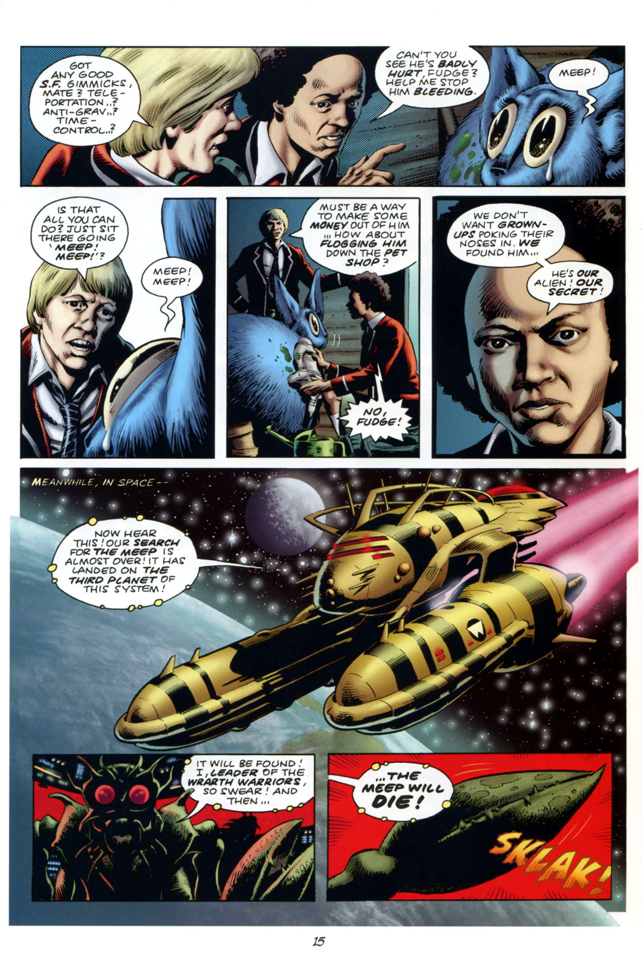 Read online Doctor Who Classics comic -  Issue #4 - 17